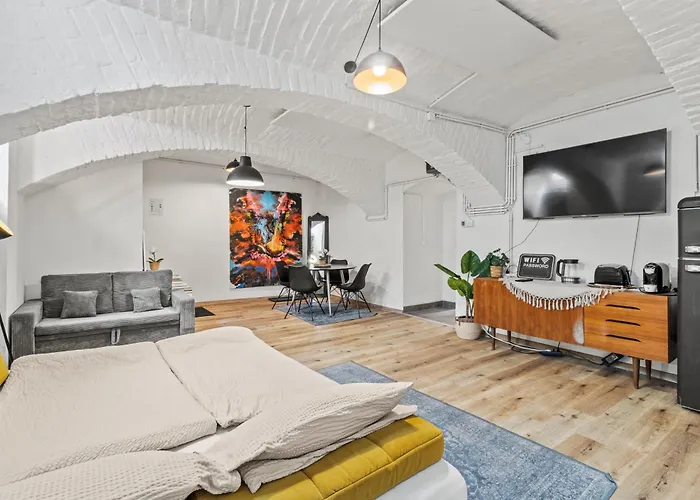 Apartman 5 Minutes To S-bahn Rennweg I Souterrain Trendy Loft Bécs